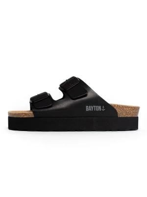 Foto van product Bayton Huisschoenen 'Japet' lichtgrijs / zwart