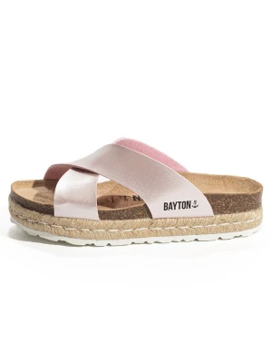 Foto van product Bayton Muiltjes 'ARTEMIS' camel / rosé / zwart