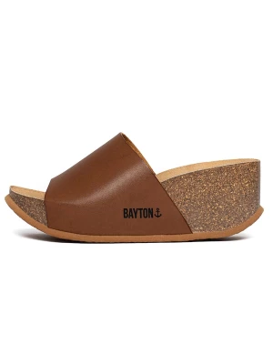 Foto van product Bayton Muiltjes 'Fuerte' beige / camel / zwart