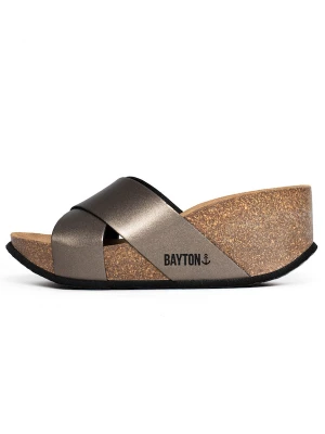 Foto van product Bayton Muiltjes 'Liverpool' grijs / zwart