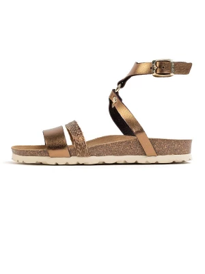 Foto van product Bayton Sandalen met riem 'Ciotat' goud