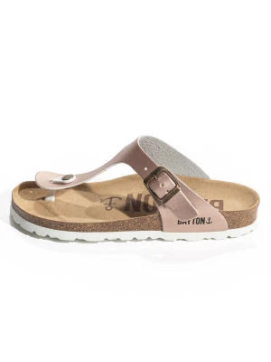 Foto van product Bayton Teenslipper 'MERCURE' nude / wit