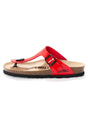 Foto van product Bayton Teenslipper 'Mercure' rood