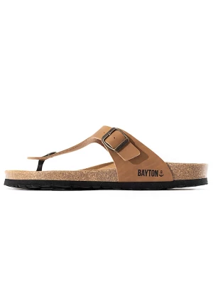 Foto van product Bayton Teenslippers 'Mercure' lichtbruin / zwart