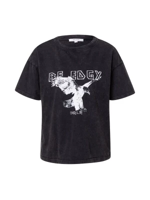 Foto van product BE EDGY Shirt 'Ola' zwart gemêleerd / offwhite