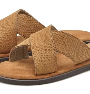 Foto van product BEACH TIME Muiltjes donkerbeige