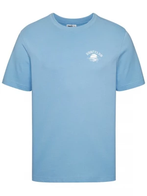 Foto van product BEACH TIME Shirt hemelsblauw / wit