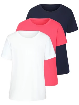 Foto van product BEACH TIME Shirt pink / zwart / wit