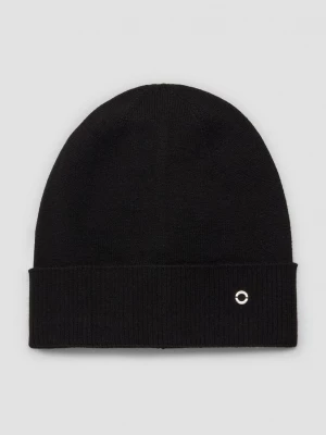 Foto van product Beanie van fijn breisel s.Oliver zwart