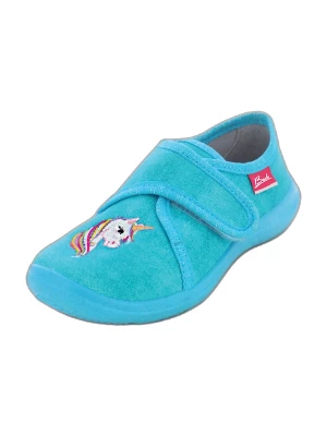 Foto van product BECK Huisschoenen azuur / geel / pink / wit