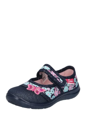 Foto van product BECK Huisschoenen 'Beauty' lichtblauw / donkerblauw / pink