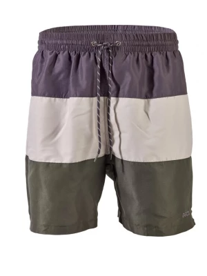 Foto van product BECO the world of aquasports Zwemshorts 'Coastline' grijs / groen / lila