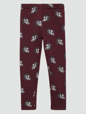 Foto van product Behaaglijke thermische fleece legging met all-over print s.Oliver rood