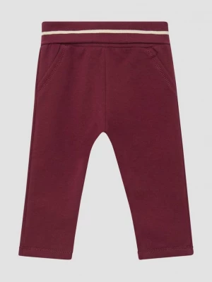 Foto van product Behaaglijke unisex joggingbroek met omgeslagen tailleband s.Oliver rood