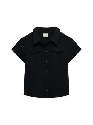 Foto van product BENCH Blouse 'Bench X Superdry & Co' antraciet / zwart