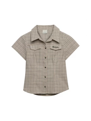 Foto van product BENCH Blouse 'Bench X Superdry&Co' beige / lichtbeige / bruin gemêleerd
