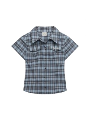 Foto van product BENCH Blouse 'Bench X Superdry&Co' lichtblauw / zwart / wit