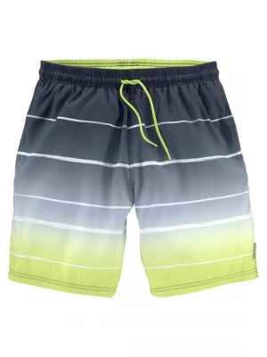 Foto van product BENCH Boardshorts limoen / antraciet / kiwi / wit