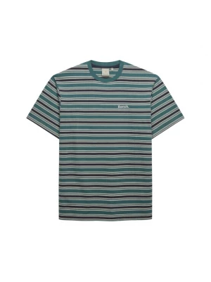 Foto van product BENCH Shirt 'Bench X Superdry & Co' navy / cyaan blauw / offwhite