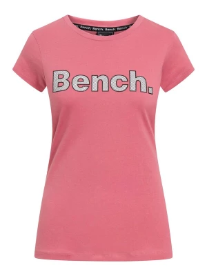 Foto van product BENCH Shirt 'Leora' lichtgrijs / lichtrood