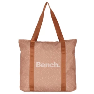 Foto van product BENCH Shopper 'City Girls' cognac / lichtbruin / wit