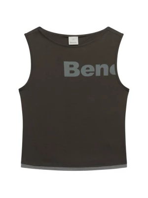 Foto van product BENCH Top 'Bench x Superdry & Co' grijs / olijfgroen