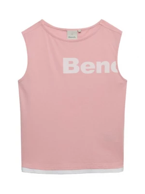 Foto van product BENCH Top 'Bench x Superdry & Co' oudroze / wit