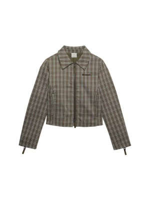 Foto van product BENCH Tussenjas 'Bench X Superdry&Co' bruin / donkerbruin / olijfgroen / wit