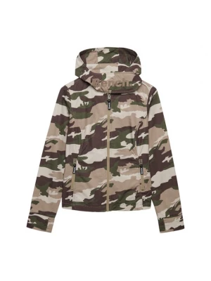 Foto van product BENCH Tussenjas 'Bench X Superdry & Co' donkerbruin / taupe / stone grey / donkergroen