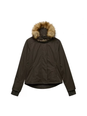 Foto van product BENCH Winterjas 'Bench x Superdry & Co' beige / lichtbruin / olijfgroen