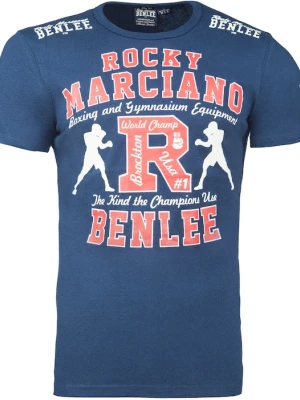 Foto van product Benlee Shirt 'Gymnasium' saffier / lichtrood / wit