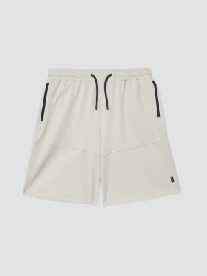 Foto van product Bermuda van luchtige sweatstof met een loose fit s.Oliver crème