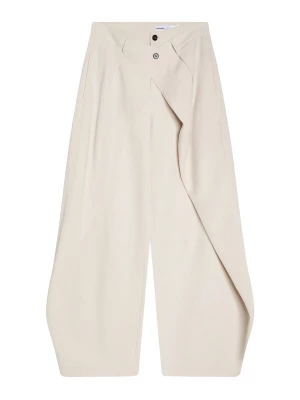 Foto van product Bershka Bandplooibroek ecru