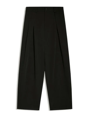 Foto van product Bershka Bandplooibroek zwart