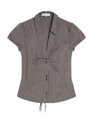 Foto van product Bershka Blouse kaki / wit