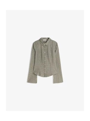 Foto van product Bershka Blouse lichtbeige / kaki