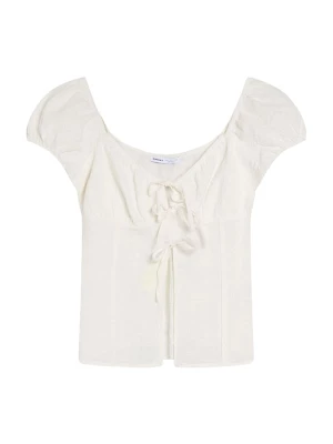 Foto van product Bershka Blouse wit gemêleerd