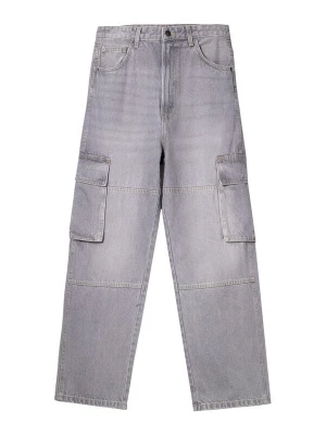 Foto van product Bershka Cargojeans grey denim