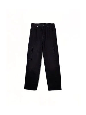 Foto van product Bershka Cargojeans zwart