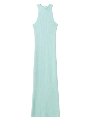 Foto van product Bershka Gebreide jurk lichtblauw