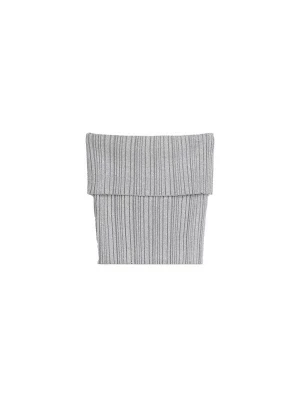 Foto van product Bershka Gebreide top zilver