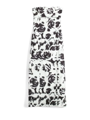 Foto van product Bershka Jurk antraciet / zwart / natuurwit