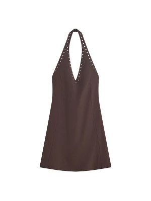 Foto van product Bershka Jurk donkerbruin