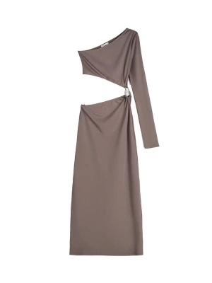 Foto van product Bershka Jurk taupe