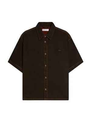 Foto van product Bershka Overhemd chocoladebruin