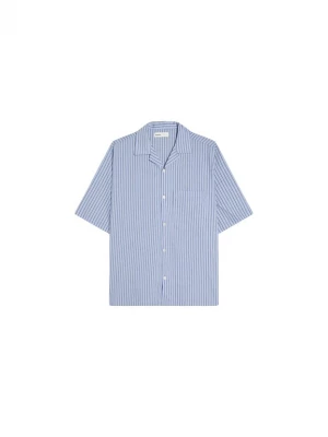 Foto van product Bershka Overhemd lichtblauw / lichtbruin