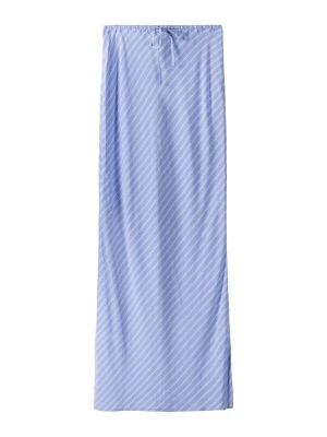 Foto van product Bershka Rok lichtblauw / wit