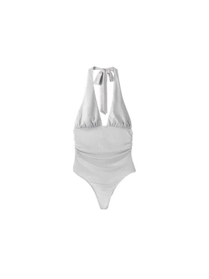 Foto van product Bershka Shirt body zilver