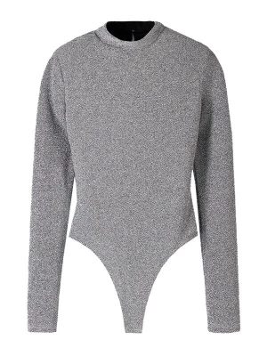 Foto van product Bershka Shirt body zilver