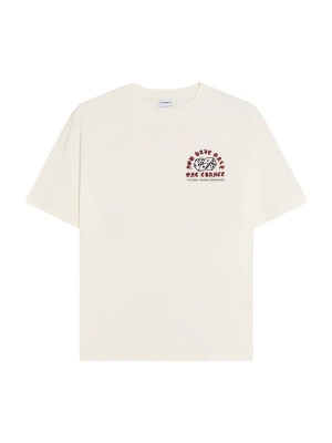 Foto van product Bershka Shirt 'DADOS JOKER' rood / zwart / wolwit